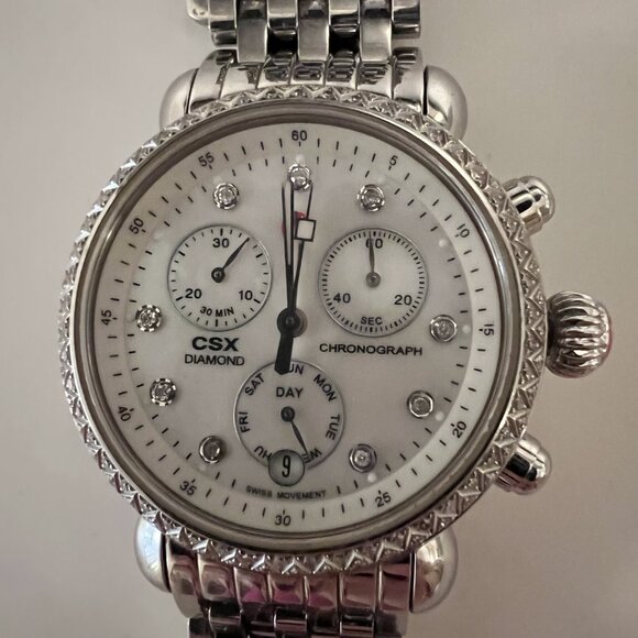 Michele CSX-36 chronograph watch - Picture 4 of 7
